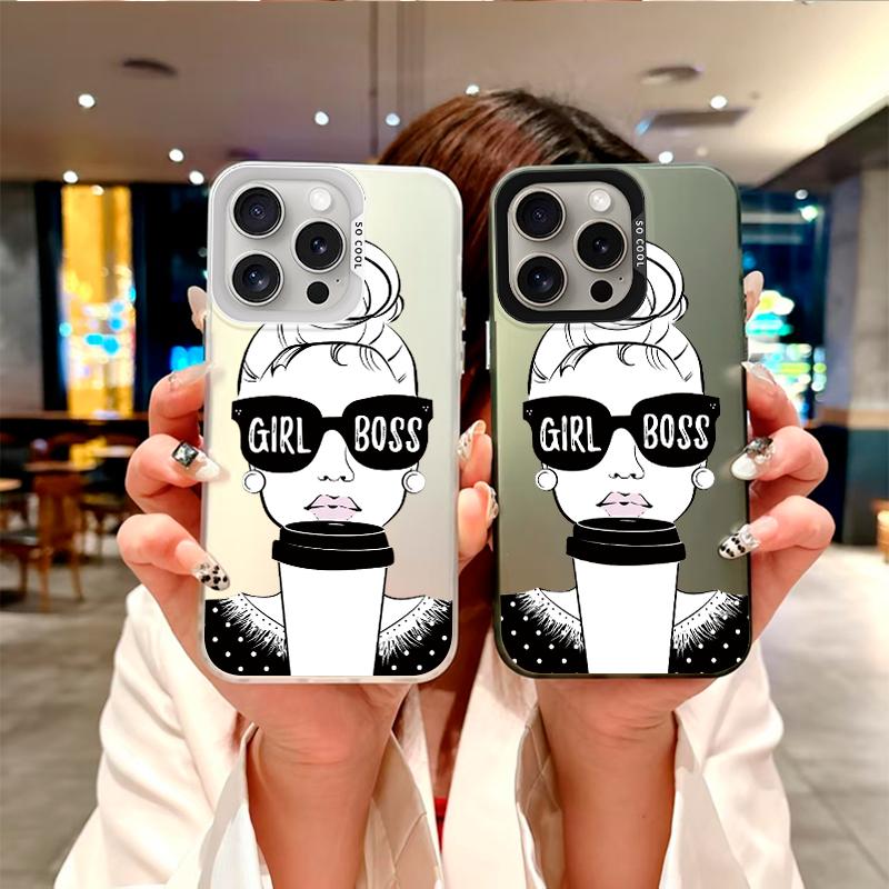 Крутая девушка-босс · Модный стиль" Модный чехол для серии vivo.vivo Y93,vivo Y17,vivo Y20,vivo Y32,vivo S16,vivo S12,vivo Y01,vivo S10e,Y38...