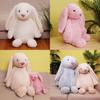 Rabbit Shy Adorable Plush Toy Soft Short Fur Stuffed Animal For Playtime Kids
