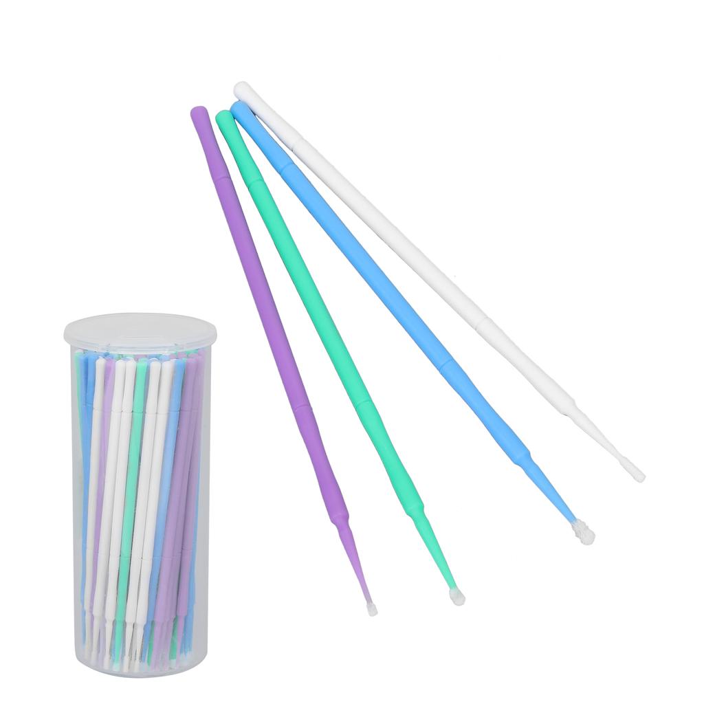 100 шт. Нейлоновая палочка Домашний салон красоты Портативная палочка для чистки микроблейдинга и наращивания ресниц Инструмент для макияжа