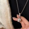 Design Sense Can Open Money Bag Pendant Necklace Female Niche Personality Unique Exquisite Versatile Neck Chain Sweater Chain