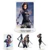 Collectible New Movie Alita Battle Angel Acrylic Model Stand Figure Toy Desk Decor