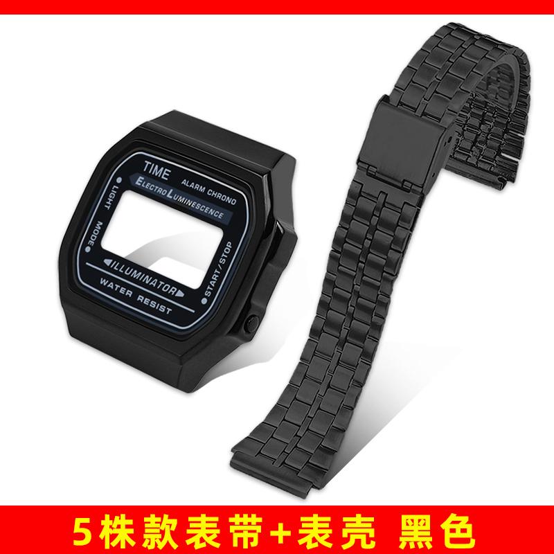 Мод-комплект A168 Стальной корпус Ремешок для часов Корпус Для G-SHOCK 3299 Casio A168WG Металлическая рамка Стекло Водонепроницаемое кольцо Аксессуары для ремешка