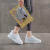 Модные женские кроссовки на платформе, спортивная обувь, летние белые кроссовки на толстой подошве, повседневная обувь из вулканизированной ткани, теннисная женская обувь Basket2024