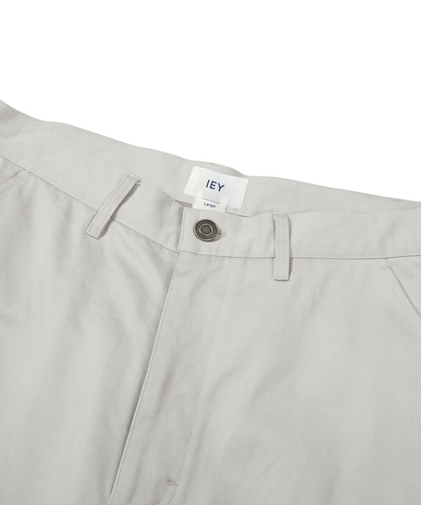 IEY Tool Over Cargo Pants Light Gray