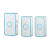 Smart Long-Range Wireless Doorbell with Remote Control - Dual Receiver System.