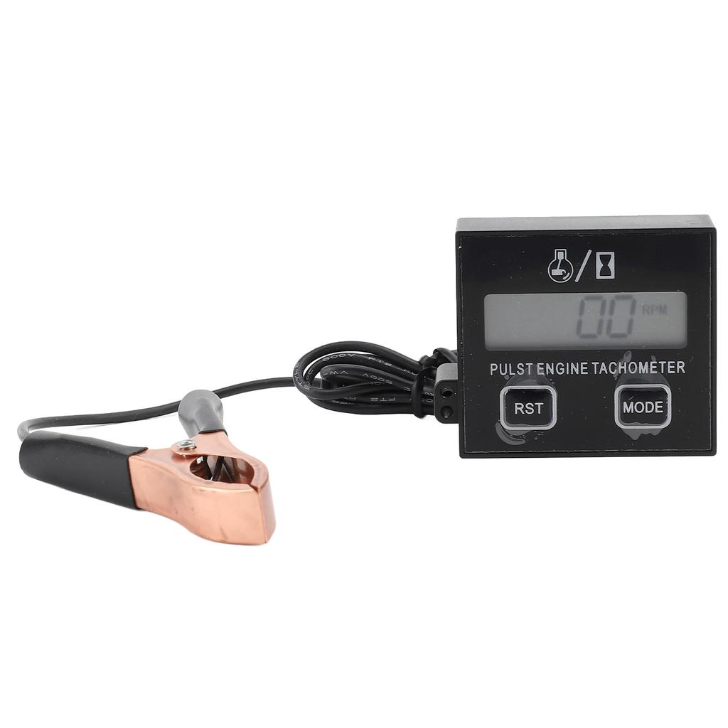 Тахометр импульсного двигателя, небольшой цифровой ЖК-дисплей, спидометр 30000 об/мин для газонокосилки, бензопилы