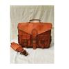 Handmade Leather Brown Genuine Messenger Laptop Shoulder Vintage Briefcase Bag