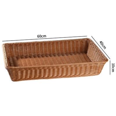 Плетеная корзина для хранения из ротанга ручной работы