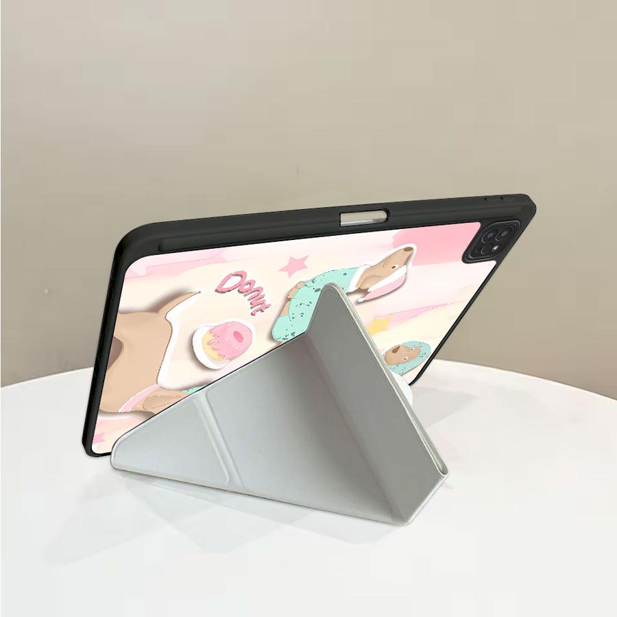 Чехол-подставка для планшета iPad Pro 11-го 10-го 9-го 8-го 7-го 12,9 дюйма Air 4 5 M3 M2 1 2 M4 11 дюймов Mini 6 7 Pro 2025 Милая собака