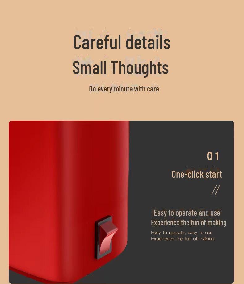 Мини-машина для приготовления попкорна: Автоматический, удобный для детей, для домашнего использования (США 110 В/ЕС 220 В)