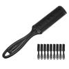10 шт. Расческа-триммер для волос, двухсторонняя расческа для стрижки и укладки с лезвиями для тонких и густых волос