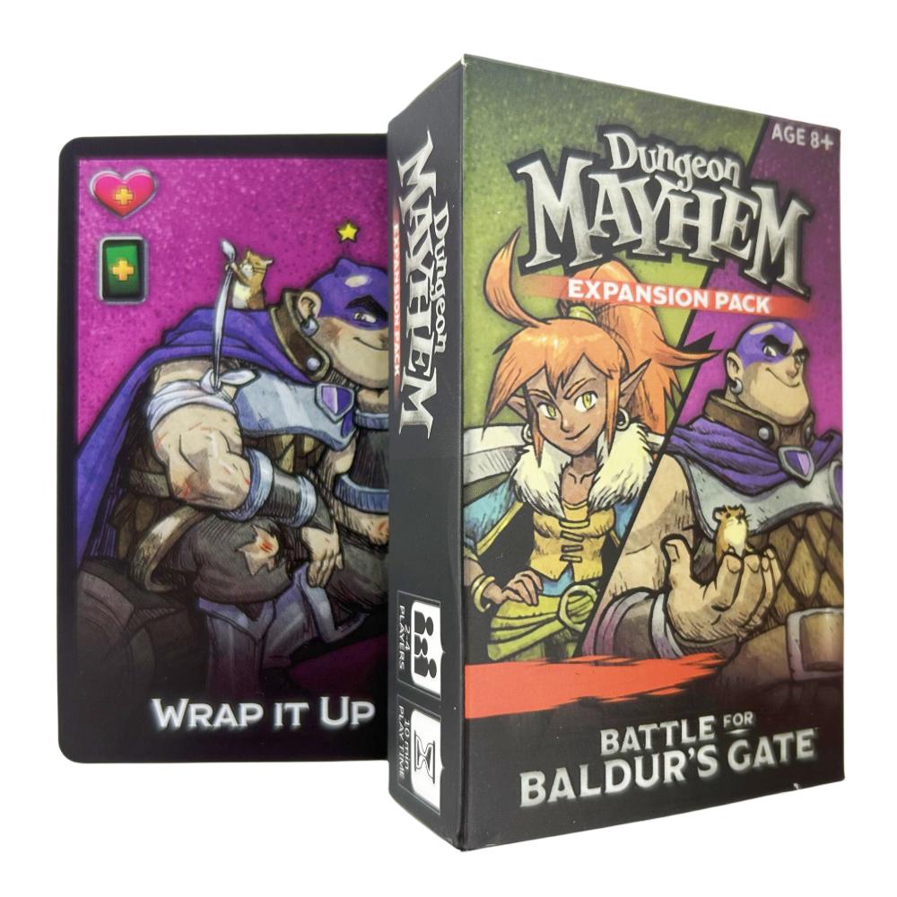 Семейное веселье Настольная игра Игральные карты Dungeon Mayhem Карточная игра Вечеринка Настольная колода