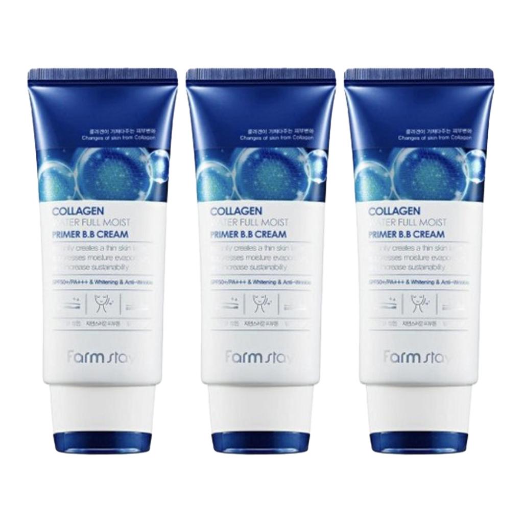 FARM STAY Collagen Water Full Moist Primer BB Cream 50 г (3 варианта)
