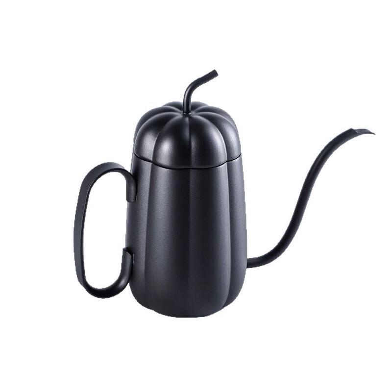 Pumpkin Shape Gooseneck Hand Pour Over Coffee Pot