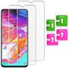 2x GLASS FOR SAMSUNG GALAXY A70 TEMPERED GLASS SCREEN PROTECTION | 2-pack