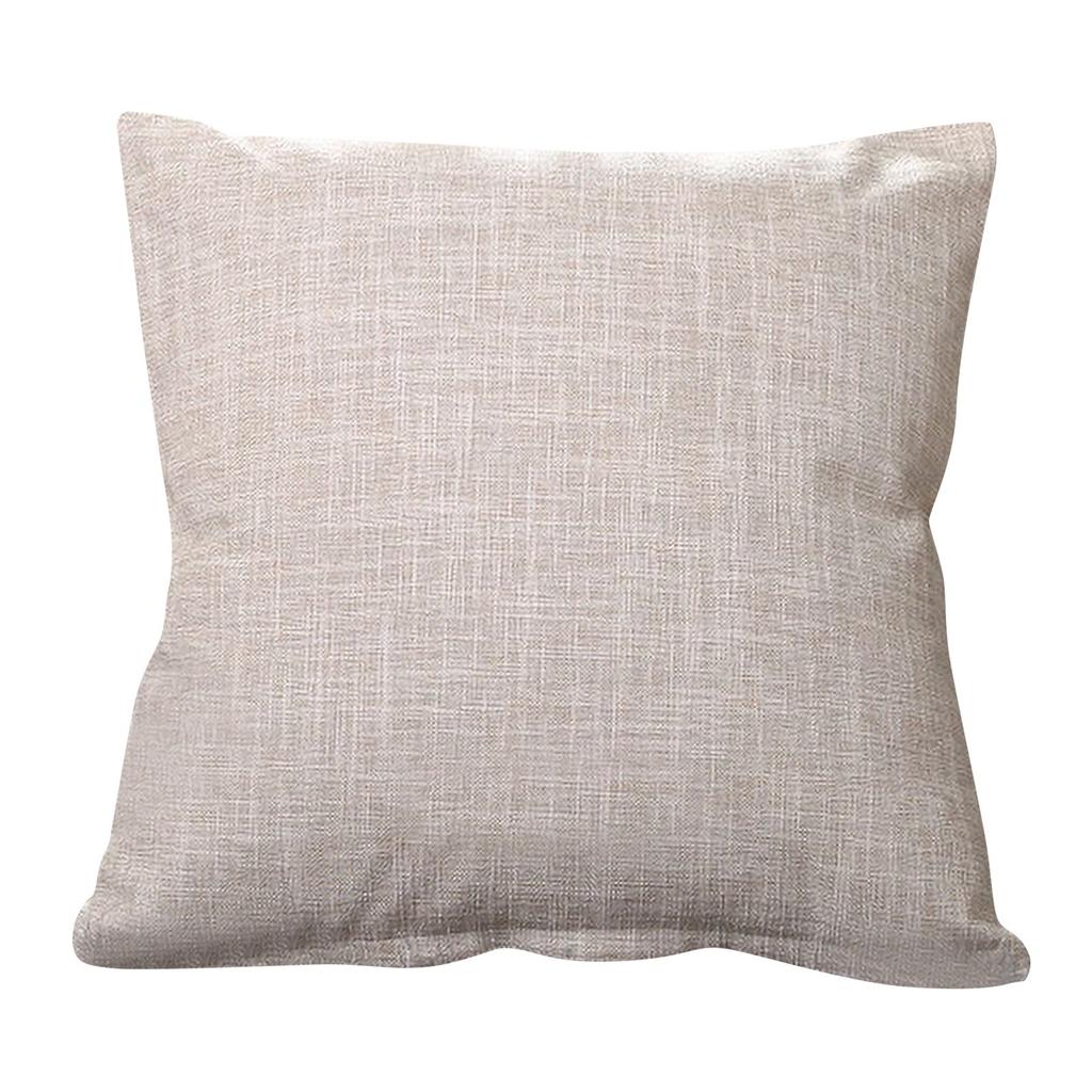 55 * 55 см Чехол для подушки Домашняя утолщенная льняная наволочка, диванная подушка, мягкая подушка для изголовья кровати