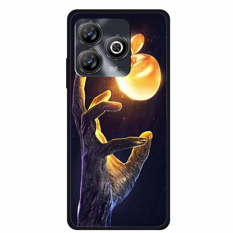 Для ZTE Blade A75 4G Чехлы Z2359 Черный Бампер Мягкий Силиконовый Чехол для ZTE Blade A 75 4G TPU Защита Ударопрочные Чехлы на Z2359
