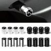 For Skoda Scala 4Pcs Car Wheel Tire Valve Stem Cover Cap Badge Accessories For Skoda Rapid Fabia Superb Kodiaq Kamiq S Virs VII Octavia Scala