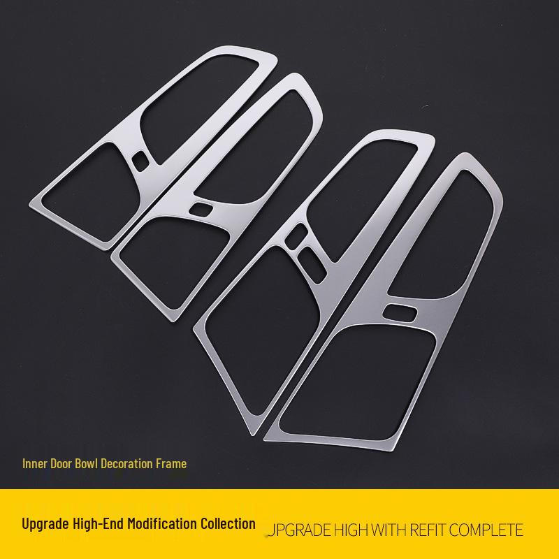 Volvo XC60 (2018-2025) Внутренняя отделка из нержавеющей стали: Рамка отделки центральной консоли и динамика