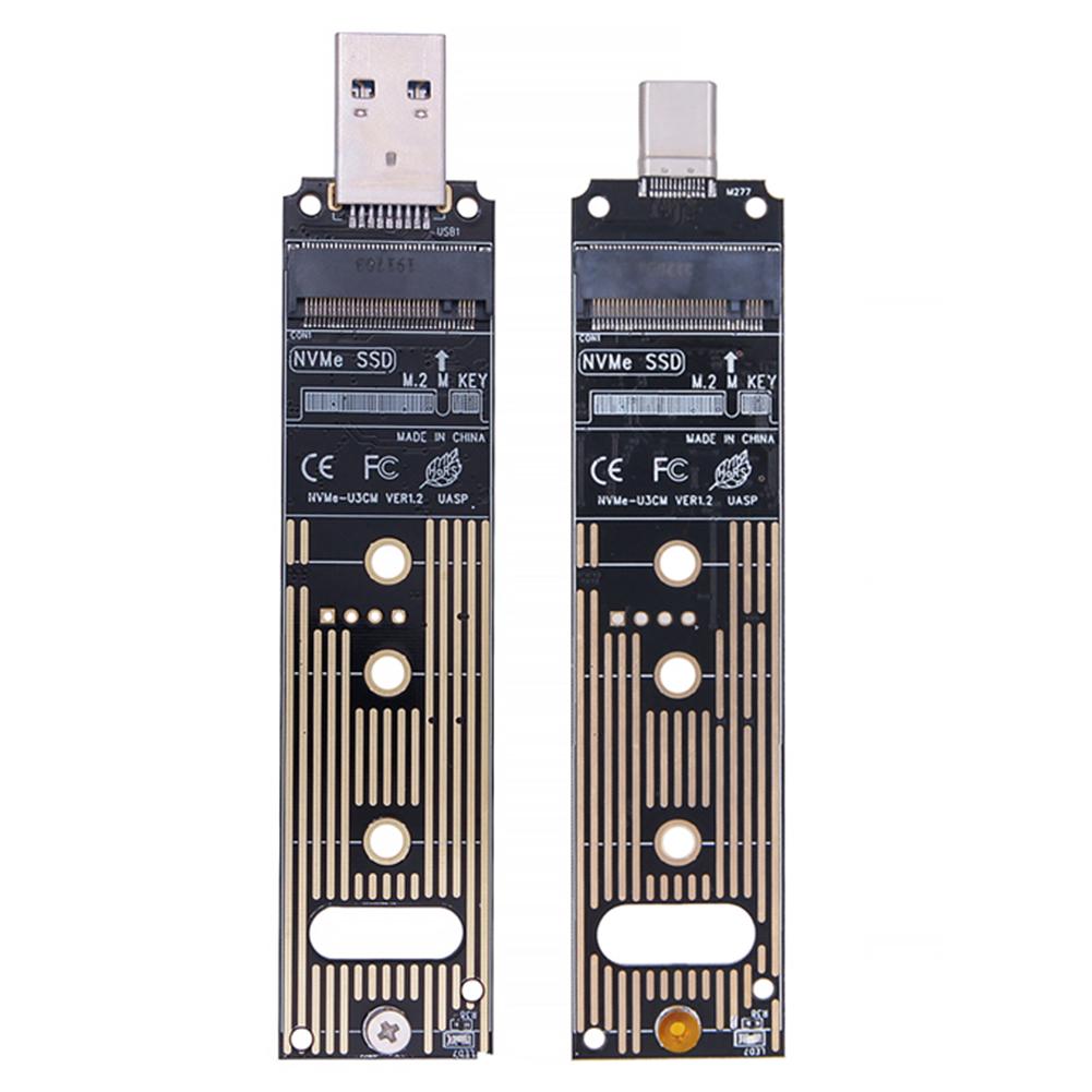 Адаптер M.2 NVME SSD к USB 3.1 16 ТБ Кардридер M.2 NVMe к USB Поддержка UASP TRIM для 2280 2260 2242 2230 SSD Только для M.2 NVME