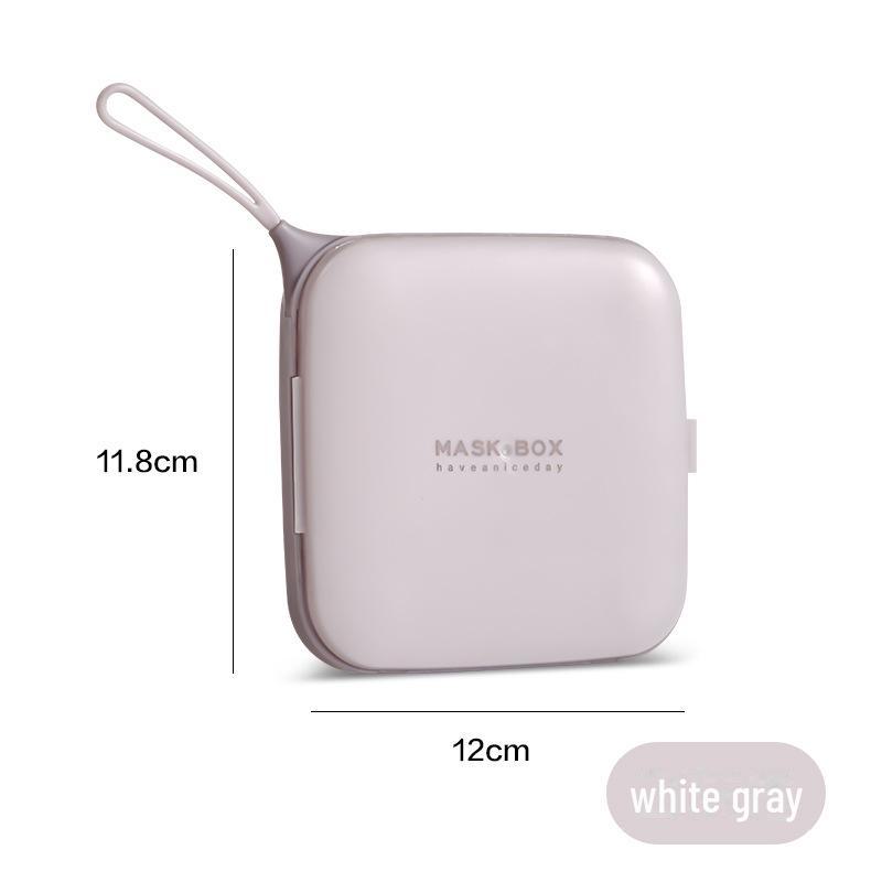 Портативный креативный флип-бокс для хранения пылезащитных масок с защитой от обрастания