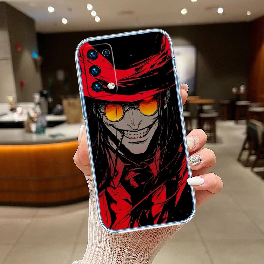 Hellsing Transparent Phone Case for Motorola Moto Edge 20 30 40 50 S30 Fusion Ultra Pro Neo Lite + G200 G23