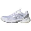 Crazyflight 5 Indoor Белые Металлик Серебристые Женские Кроссовки Облачно-Белые Темно-Серые IG1612
