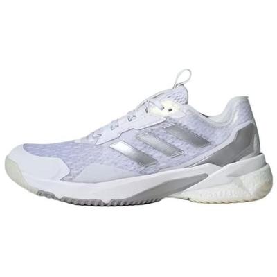 Crazyflight 5 Indoor Белые Металлик Серебристые Женские Кроссовки Облачно-Белые Темно-Серые IG1612