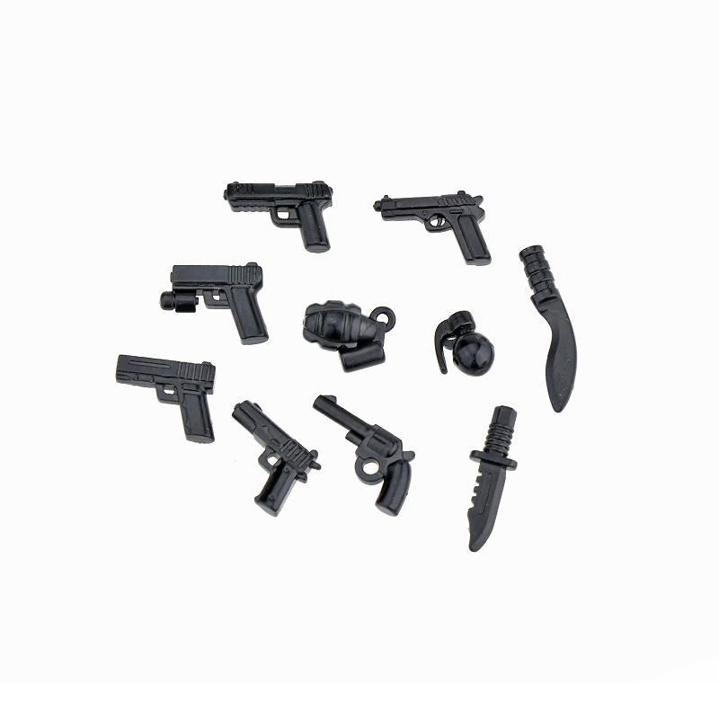 Военная Модель Бронированный Автомобиль SWAT Машина Оружие Армейский Солдат Полиция Бандит Пулемет Строительные Блоки Фигурка Кирпичные Игрушки