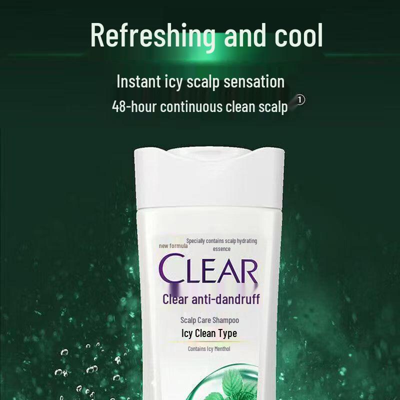 CLEAR Anti-Dandruff Cooling & Purifying Scalp Care Shampoo