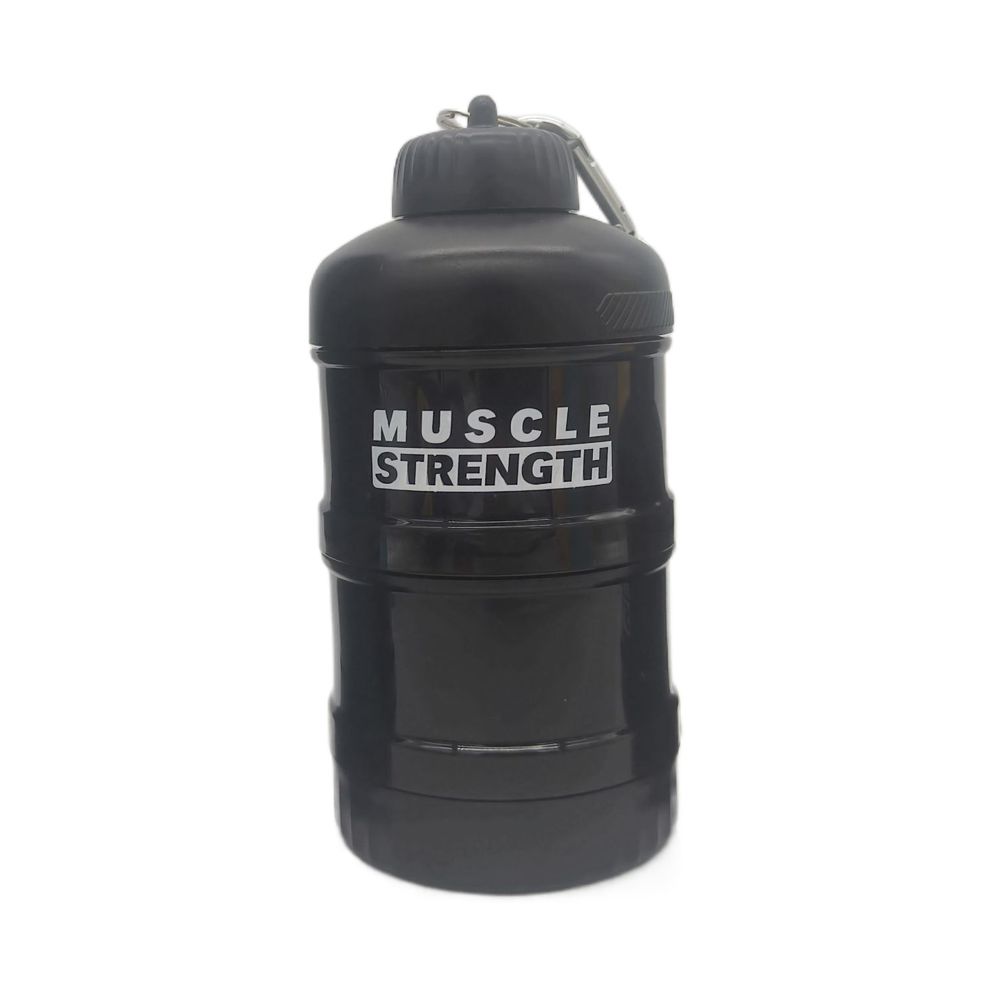 1/2/3-слойная Портативная Воронка Бутылка для Фитнес-добавок Многослойное Хранение Банка для Закусок Коробка для Протеинового Порошка