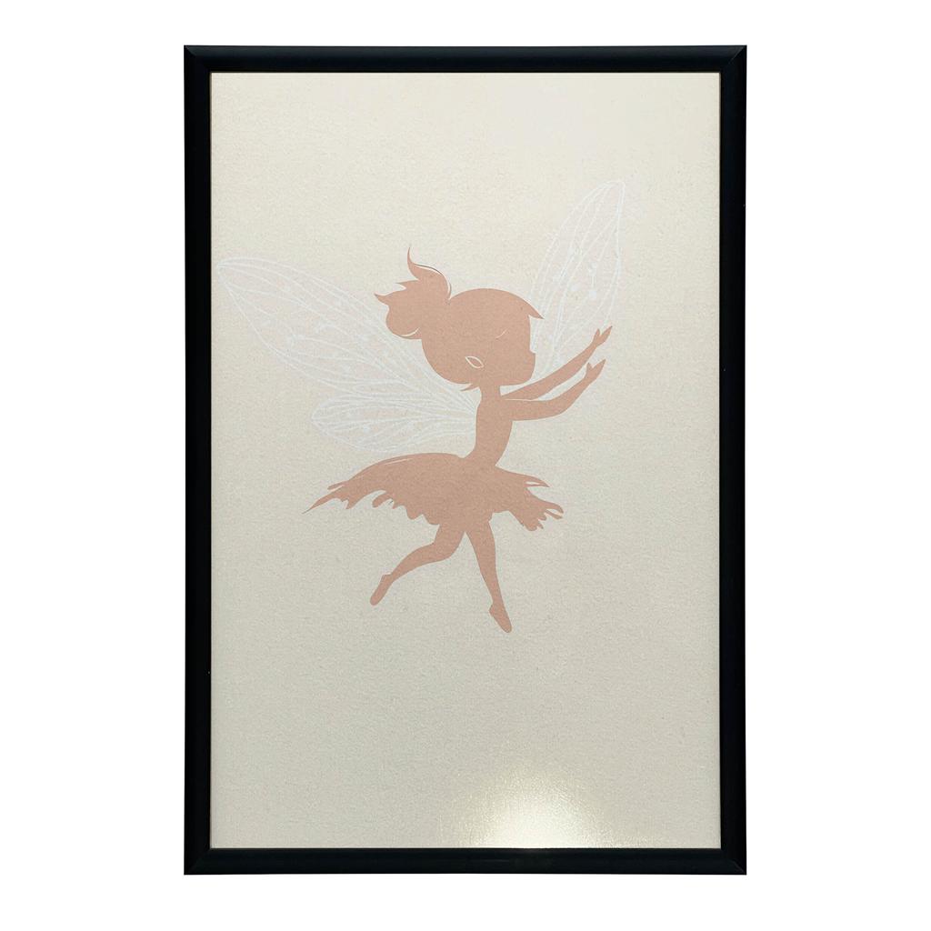 Plakat Magia Wróżki W Różu Plakat Magia Wróżki W Różu, 30X40 Cm, Bez Ramy, Płótno Premium Na Blejtramie