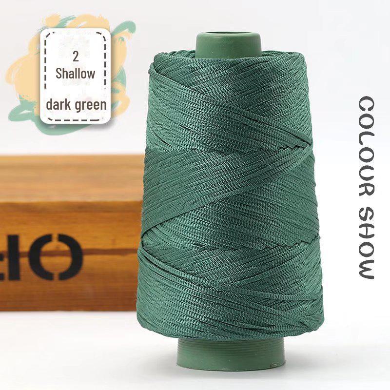 Легкая мерсеризованная хлопковая и льняная нить для шляп, обуви, сумок, подушек. Идеально подходит для изделий ручной работы с усовершенствованной шелковой нитью.