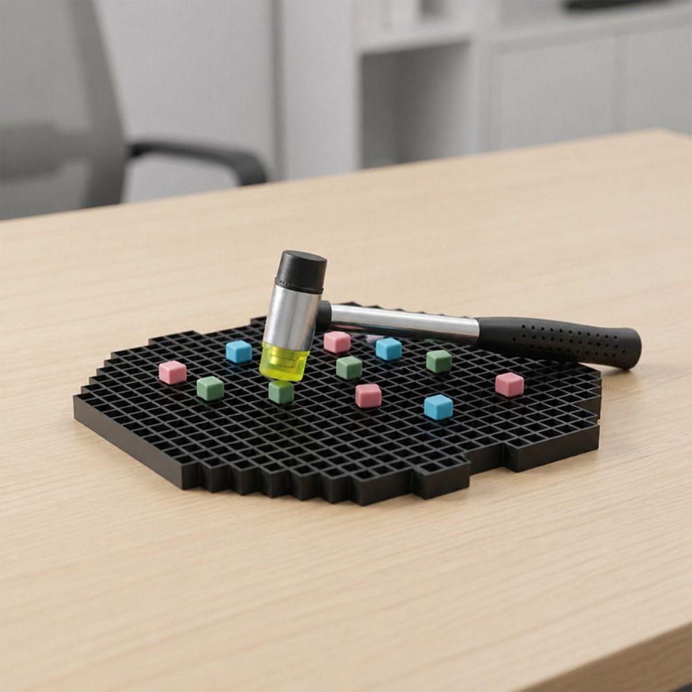 100PCS PLA Knock Bean DIY Craft Kits Puzzle 3D Printing Tapping Bean Material Package Handmade 3D Printing Blocks