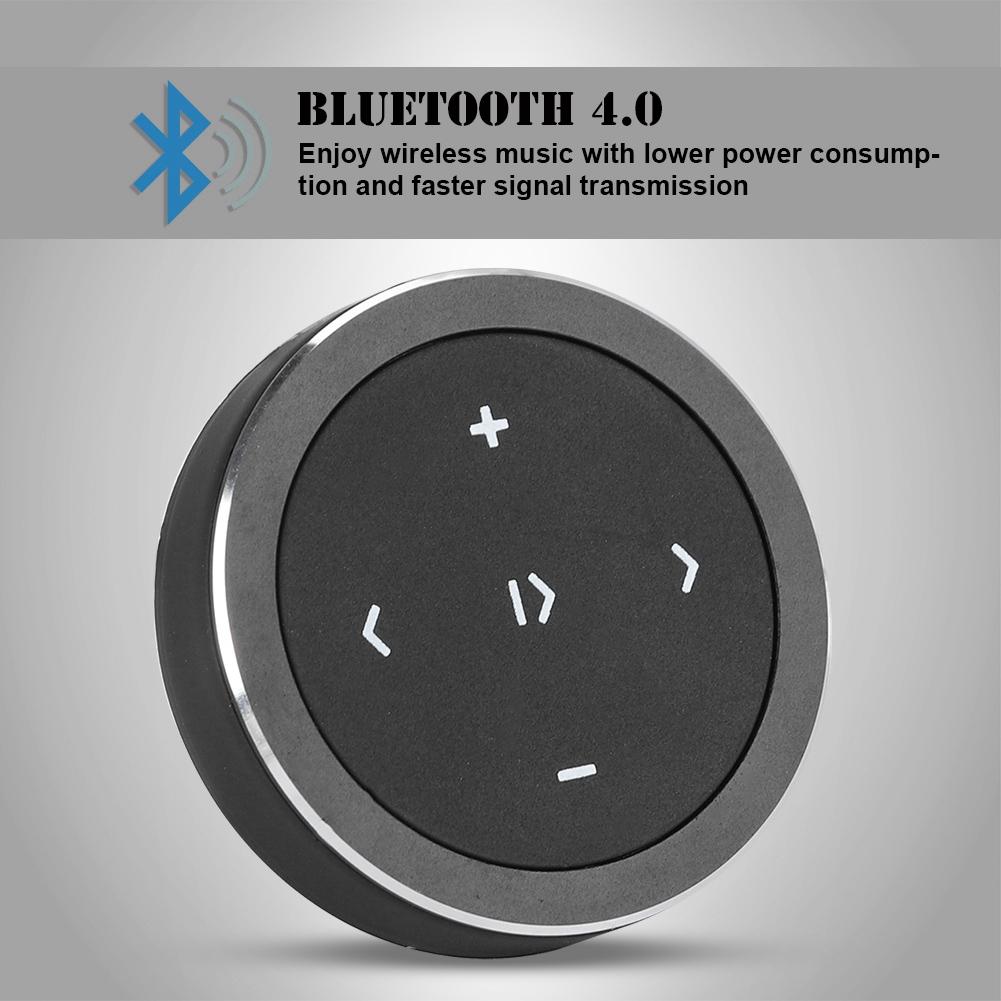 Автомобильный Bluetooth-контроллер на рулевом колесе Bluetooth 4.0 Мультимедиа Пульт дистанционного управления Мобильный телефон Планшет
