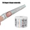 300шт формы геля для ногтей утолщаются самоклеящиеся наклейки для наращивания ногтей для женщин