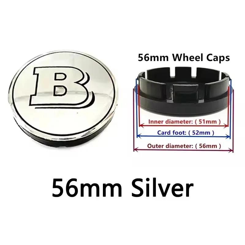 4pcs 56mm 60mm 68mm 75mm For Mercedes Benz 3Pin Car Wheel Center Cap Rim Hub Caps Emblem W202 W220 W213 W210 W164 E200 E260 E300 za2