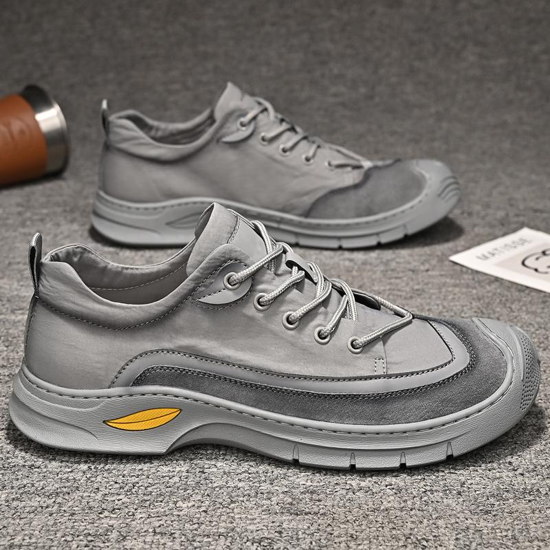 Мужская обувь Роскошный бренд Ручная работа Натуральная кожа Повседневная обувь Высокое качество Толстая подошва Кроссовки Нескользящая Обувь для хайкинга Рабочая обувь