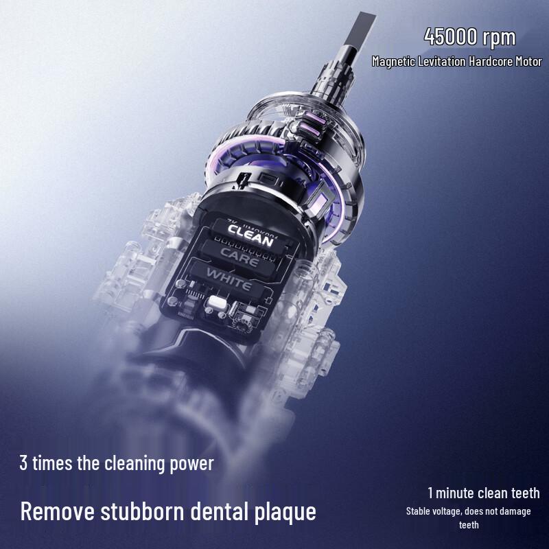 Smart Sonic Electric Toothbrush Couple Gift Set with Sterilization CN plug (adapter included)