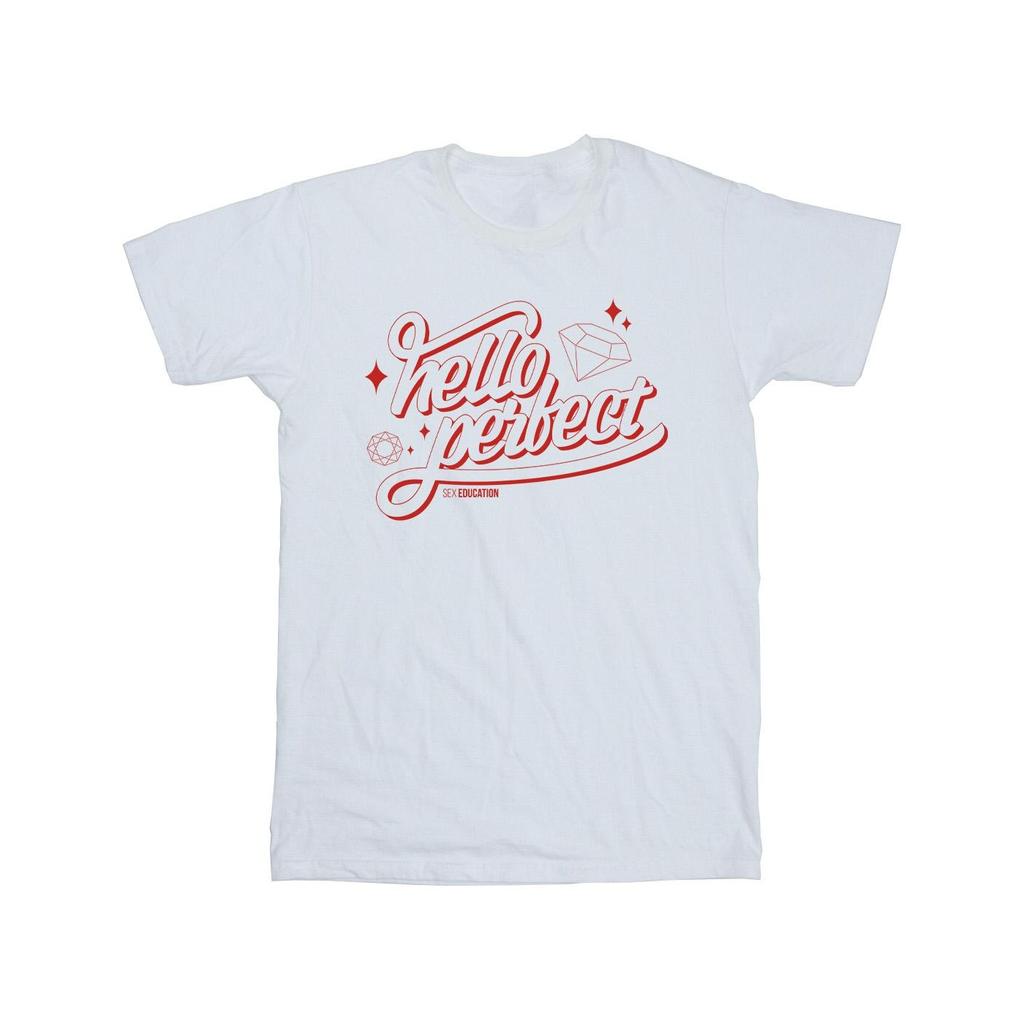Netflix Mens Sex Education Hello Perfect T-Shirt