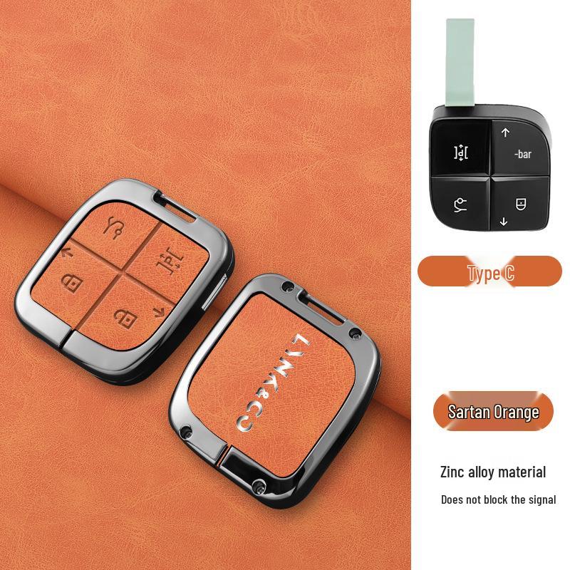 Чехол для ключа Lynk & Co 03 для продвинутого хэтчбека с мужской сумкой-эмпи, корпусом и пряжкой