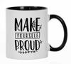 Гордитесь керамической кофейной кружкой на 11 унций с вдохновляющими цитатами в подарок для сотрудников, начальников, коллег