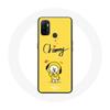 Case for Oppo A53 BTS Bangtan Boys BT21 Chimmy Jimin Yellow Background