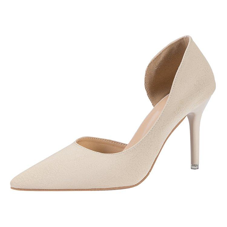 Candy Color Thin High Heels Pumps Shoes Woman Side Empty Stilettos Women Heels Shoes Party Office Wedding Shoes for Lady 2024