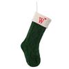 18-inch Christmas Stockings, Letter Stockings, Knitted Letter Stockings, Candy Gift Bags
