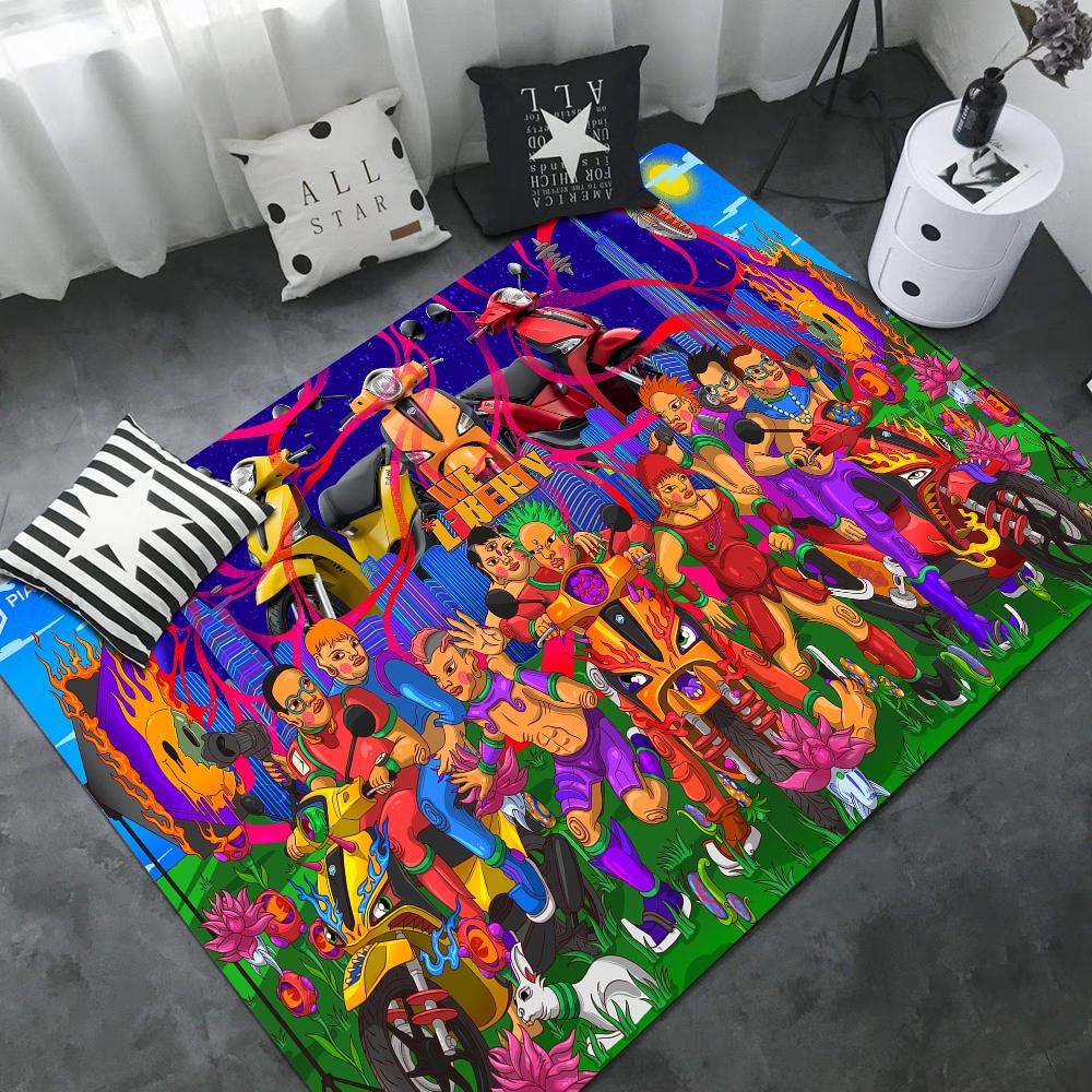 P-piaggio Logo Hallway Carpet Rectangle Anti-slip Home Soft Badmat Front Door Indoor Outdoor Mat Doormat Area Rug