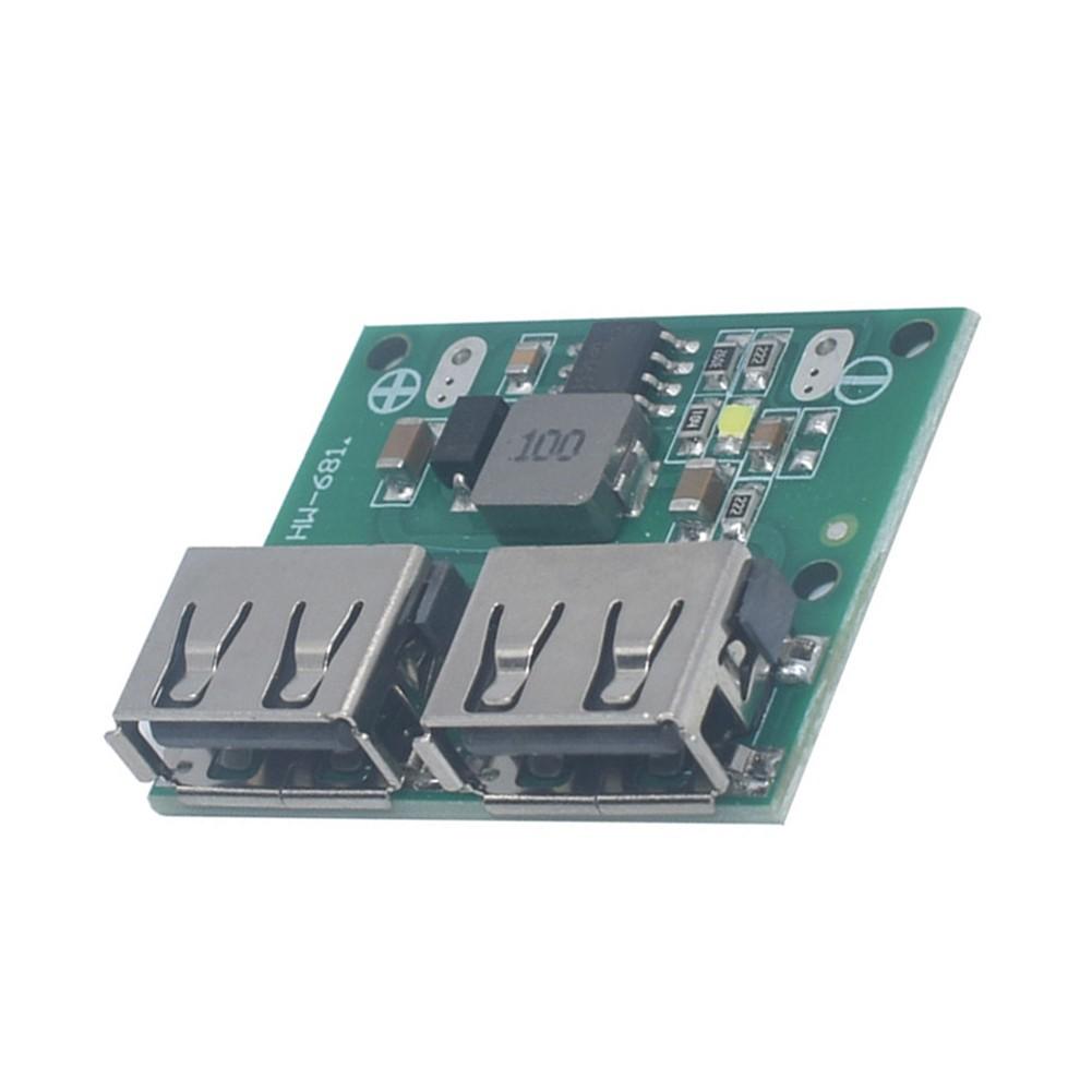 Двухпортовый понижающий автомобильный модуль зарядки USB с двумя USB-выходами