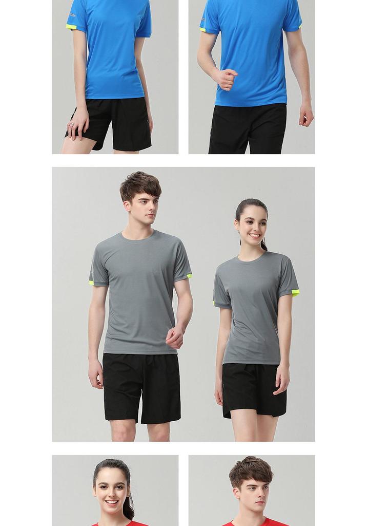 Unisex Custom Logo Quick-Dry Ice Silk Polo T-Shirt for Work & Events – Short Sleeve, Summer Style