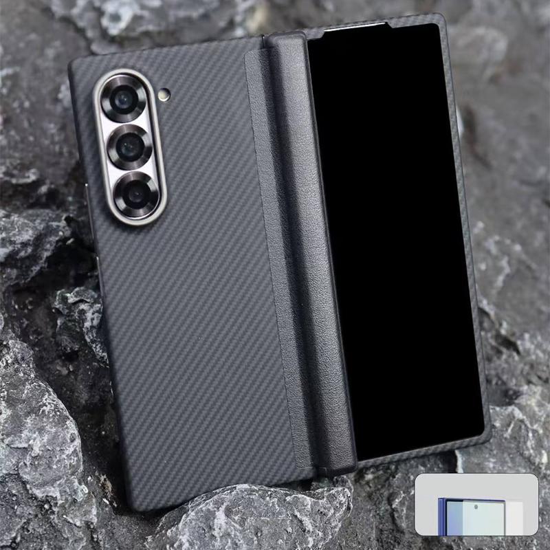 Carbon Fibre Case For Samsung Z Fold 7 Kevlar Wireless Charging Back Cover Case for SAMSUNG Z FOLD 7
