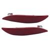 Left&Right Rear Reflector Bumper Tail Light Lens Lamp Trim Panel Back Door Replacement for Renault
